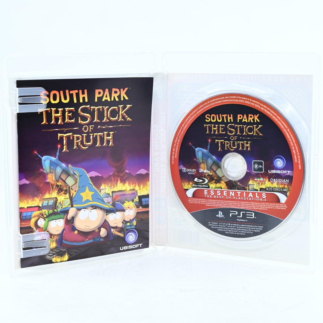South Park The Stick Of Truth - Sony Playstation 3 / PS3 Game + Manual