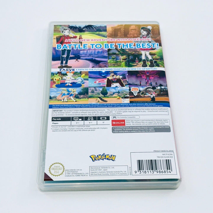 Pokemon Sword - Nintendo Switch Game - AUS PAL - FREE POST!
