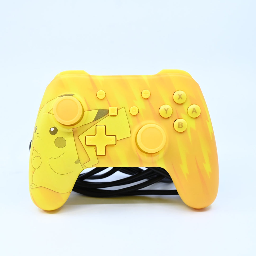 PowerA Pokemon Wired Controller - Pikachu Static - Nintendo Switch Accessory