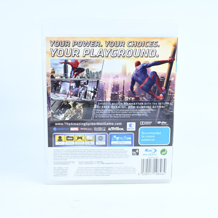 The Amazing Spider-Man - No Manual - Sony Playstation 3 / PS3 Game - FREE POST!