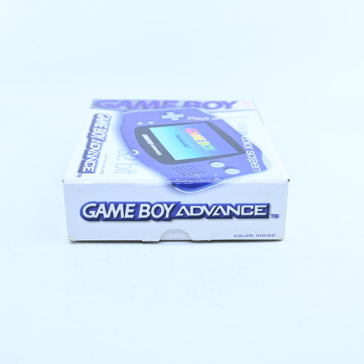 Indigo - Nintendo Gameboy Advance Boxed Console - AGB-001 - FREE POST!