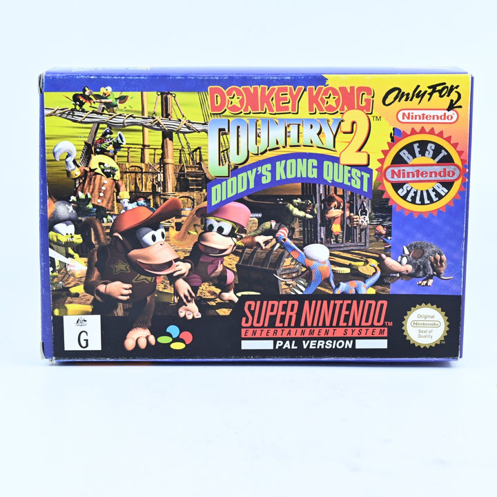 Donkey Kong Country 2: Diddy's Kong Quest - Super Nintendo / SNES Boxed Game