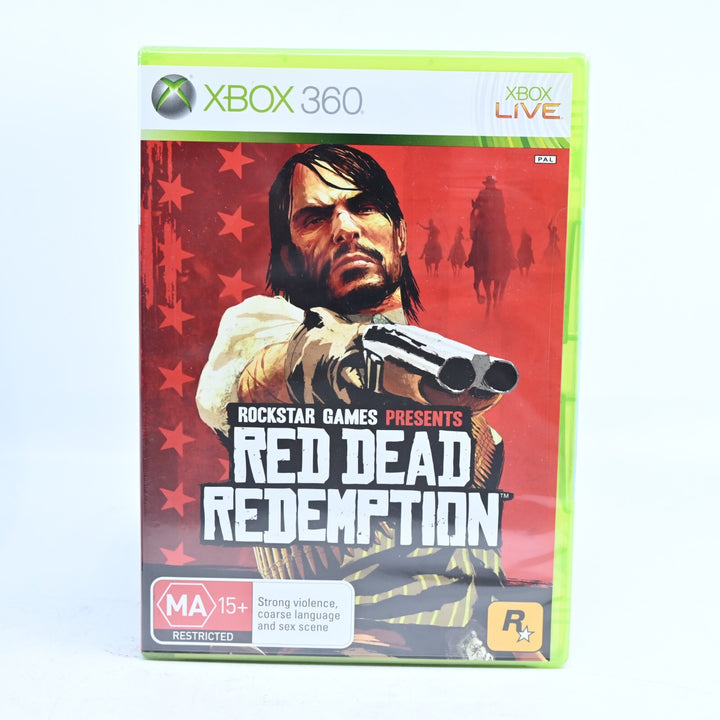 SEALED! Red Dead Redemption - Xbox 360 Game + Manual - PAL - MINT DISC!