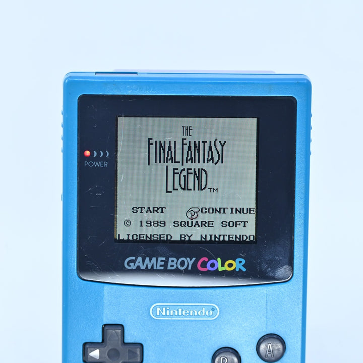 Teal - Nintendo Gameboy Color Console - CGB-001 - FREE POST!