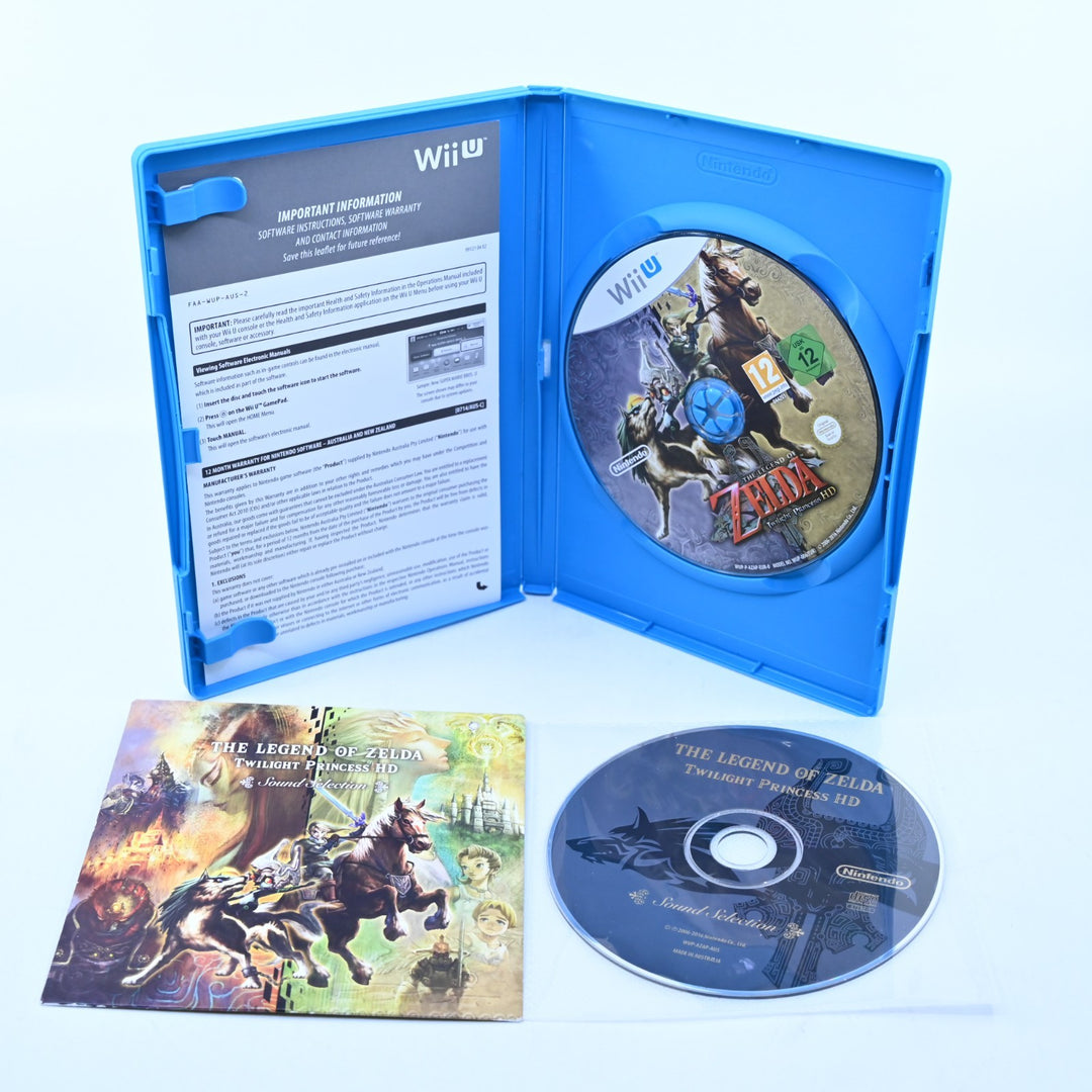 The Legend of Zelda: Twilight Princess HD + Sound Selection CD - Nintendo Wii U