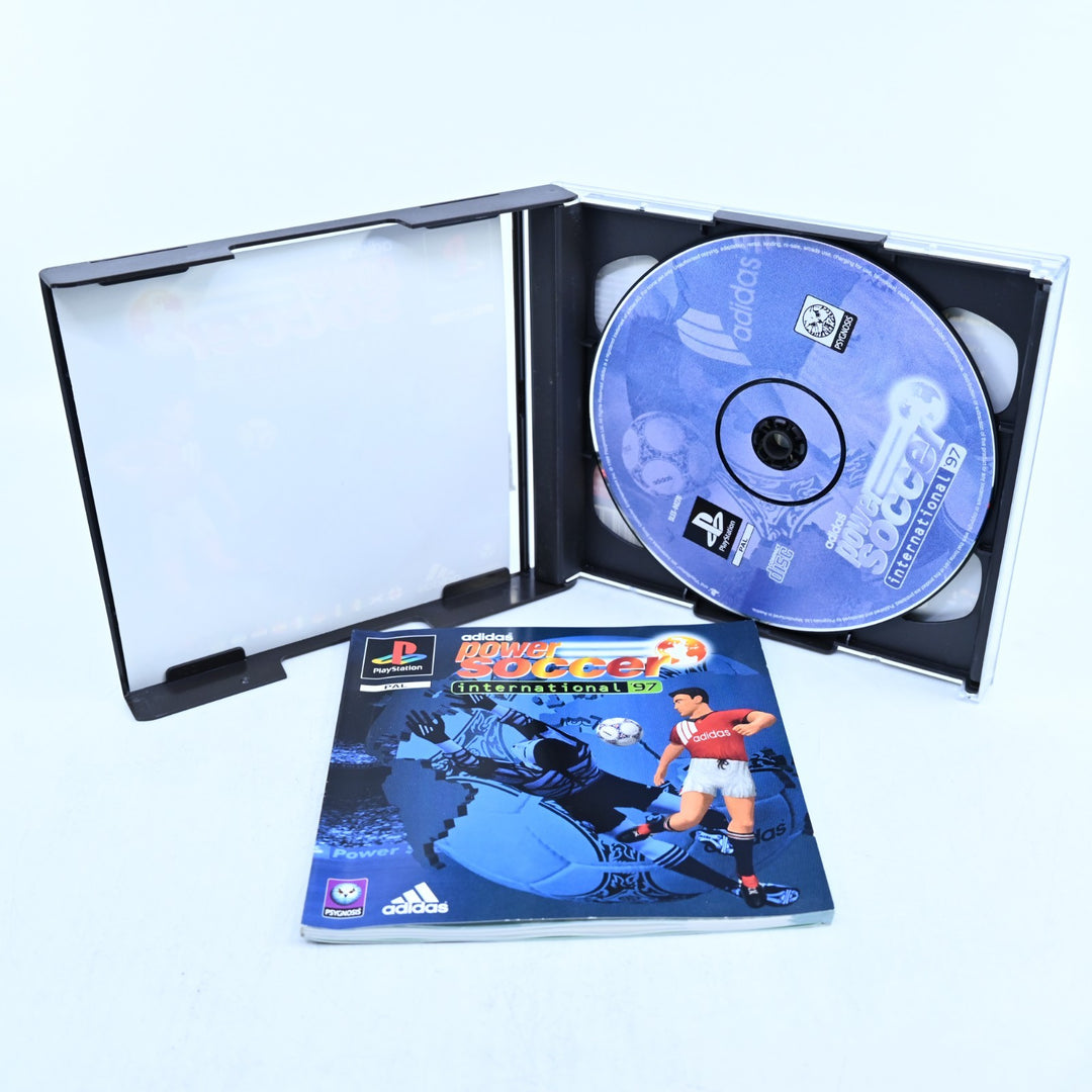 Adidas Power Soccer International '97 - Sony Playstation 1 / PS1 Game + Manual