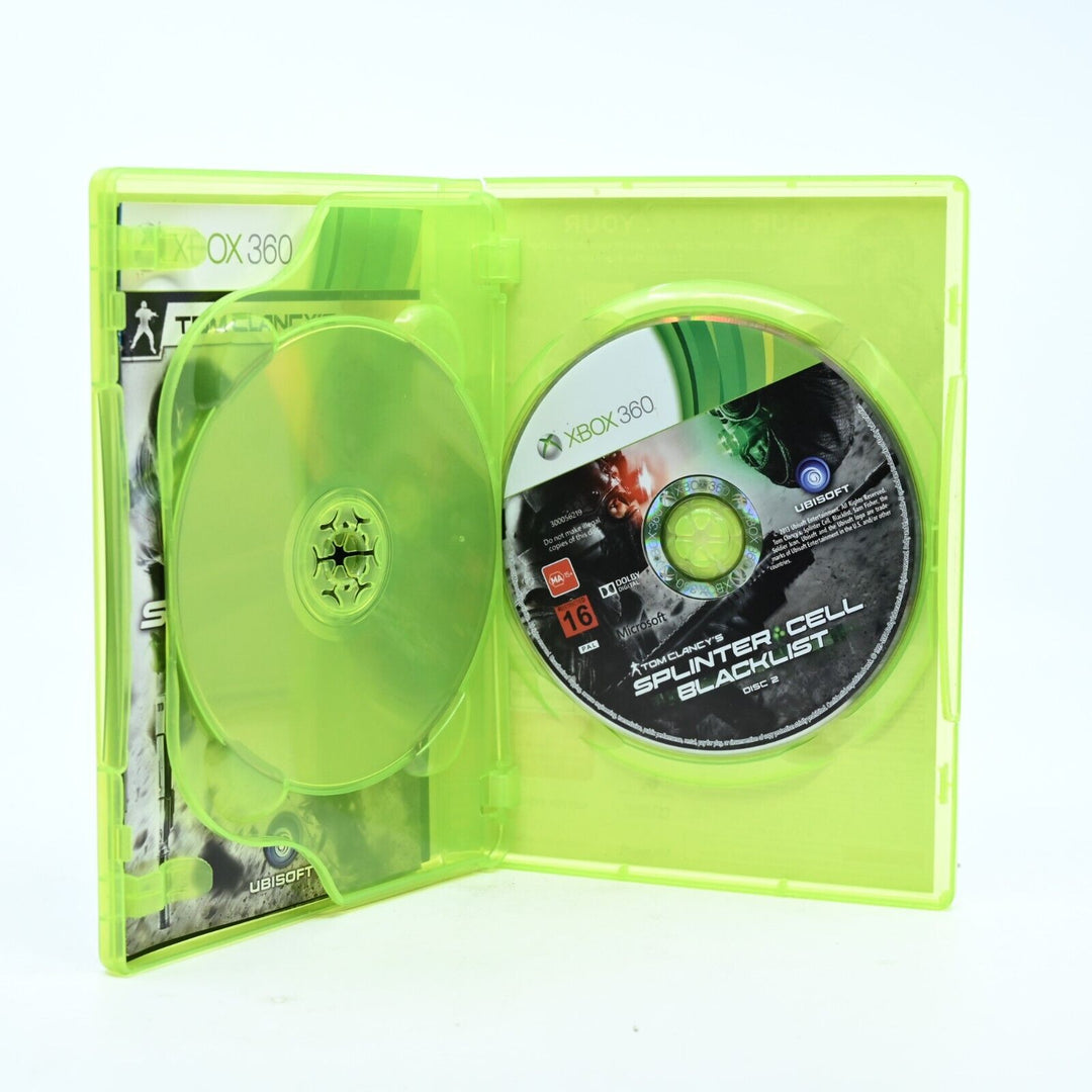 Tom Clancy's Splinter Cell Blacklist - Xbox 360 Game + Manual - PAL