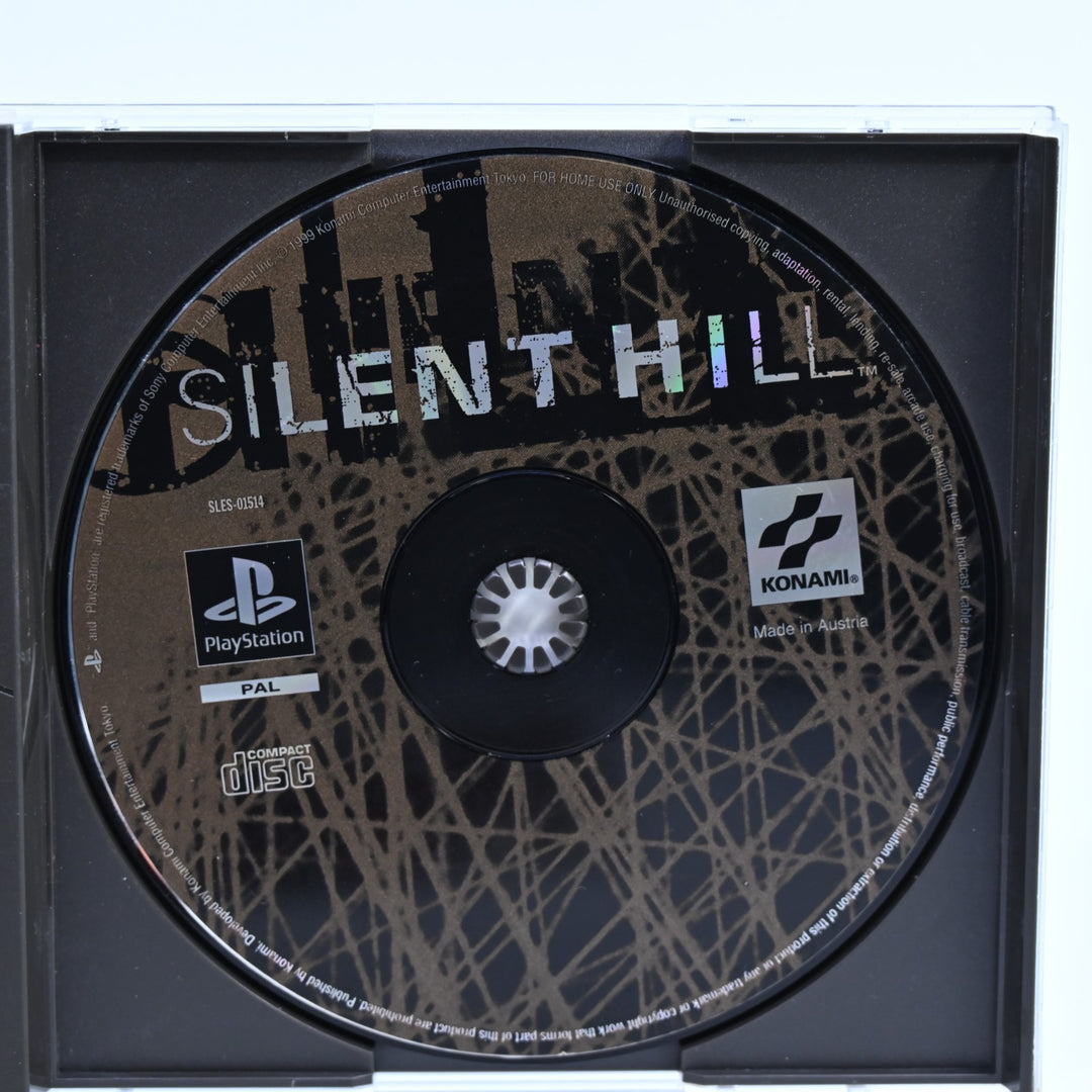 Silent Hill - Sony Playstation 1 / PS1 Game + Manual - PAL - MINT DISC!