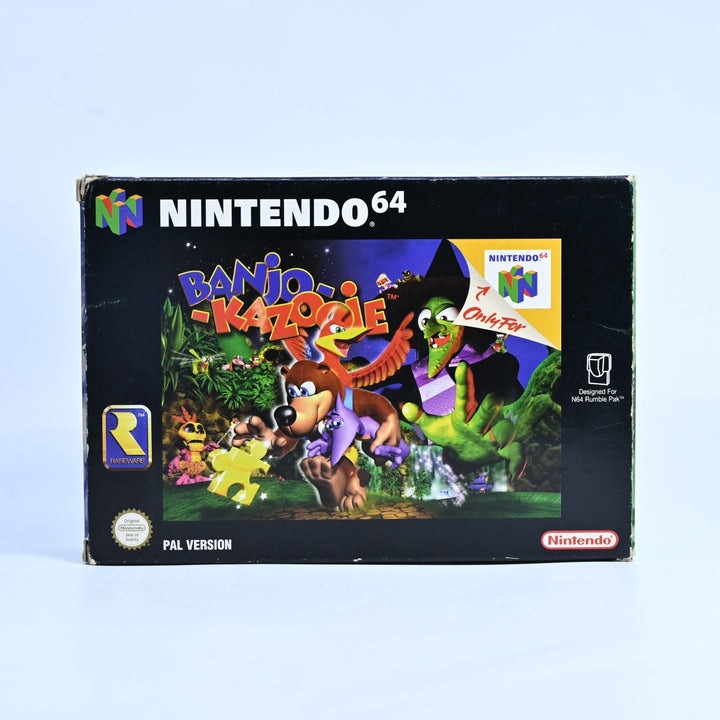 Banjo-Kazooie - N64 / Nintendo 64 Boxed Game - EU PAL - FREE POST!
