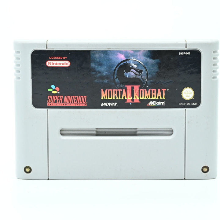 Mortal Kombat II - Super Nintendo / SNES Game - PAL - FREE POST!