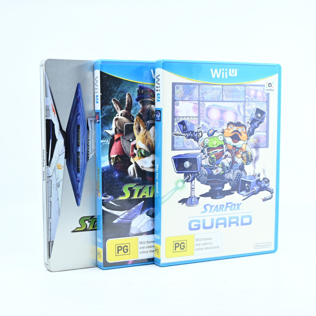 Star Fox Zero First Print Edition - Nintendo Wii U Game - PAL - LIKE NEW!