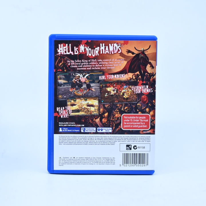 Army Corps of Hell - Sony PS Vita Game - PAL - FREE POST!