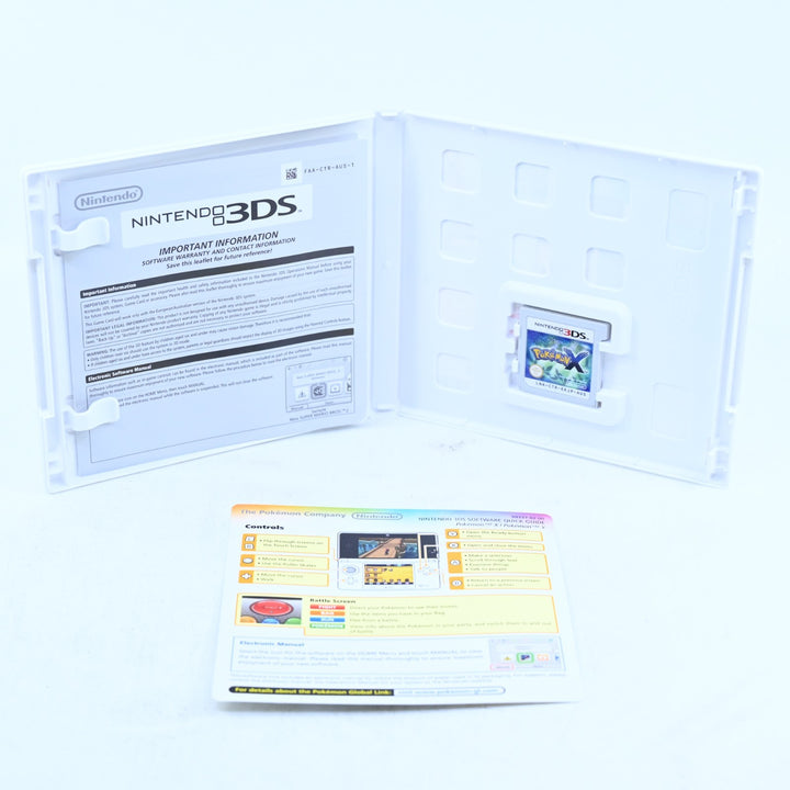 Pokemon X - Nintendo 3DS Game - PAL + Manual - FREE POST!