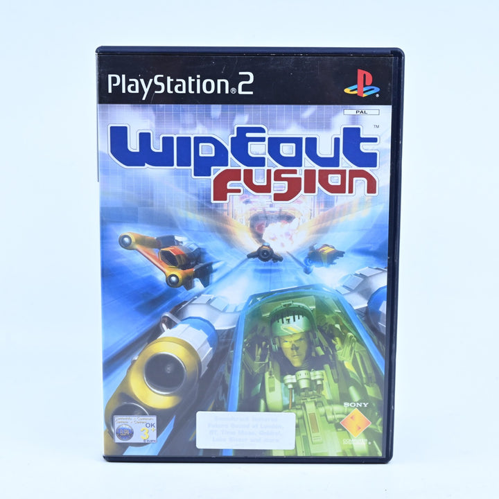 Wipeout Fusion - Sony Playstation 2 / PS2 Game + Manual - PAL - MINT DISC!