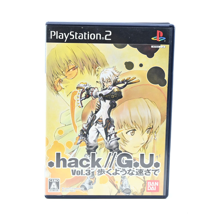 Dot .hack//G.U Vol. 3 - Sony Playstation 2 /PS2 Game + Manual - NTSC-J