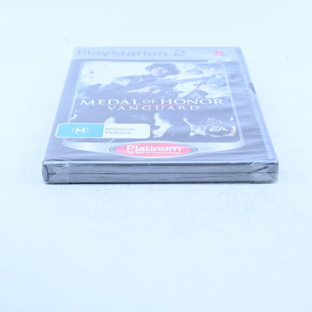 Medal of Honor Vanguard - Sony Playstation 2 / PS2 Game + Manual - SEALED!