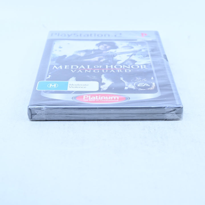 Medal of Honor Vanguard - Sony Playstation 2 / PS2 Game + Manual - SEALED!