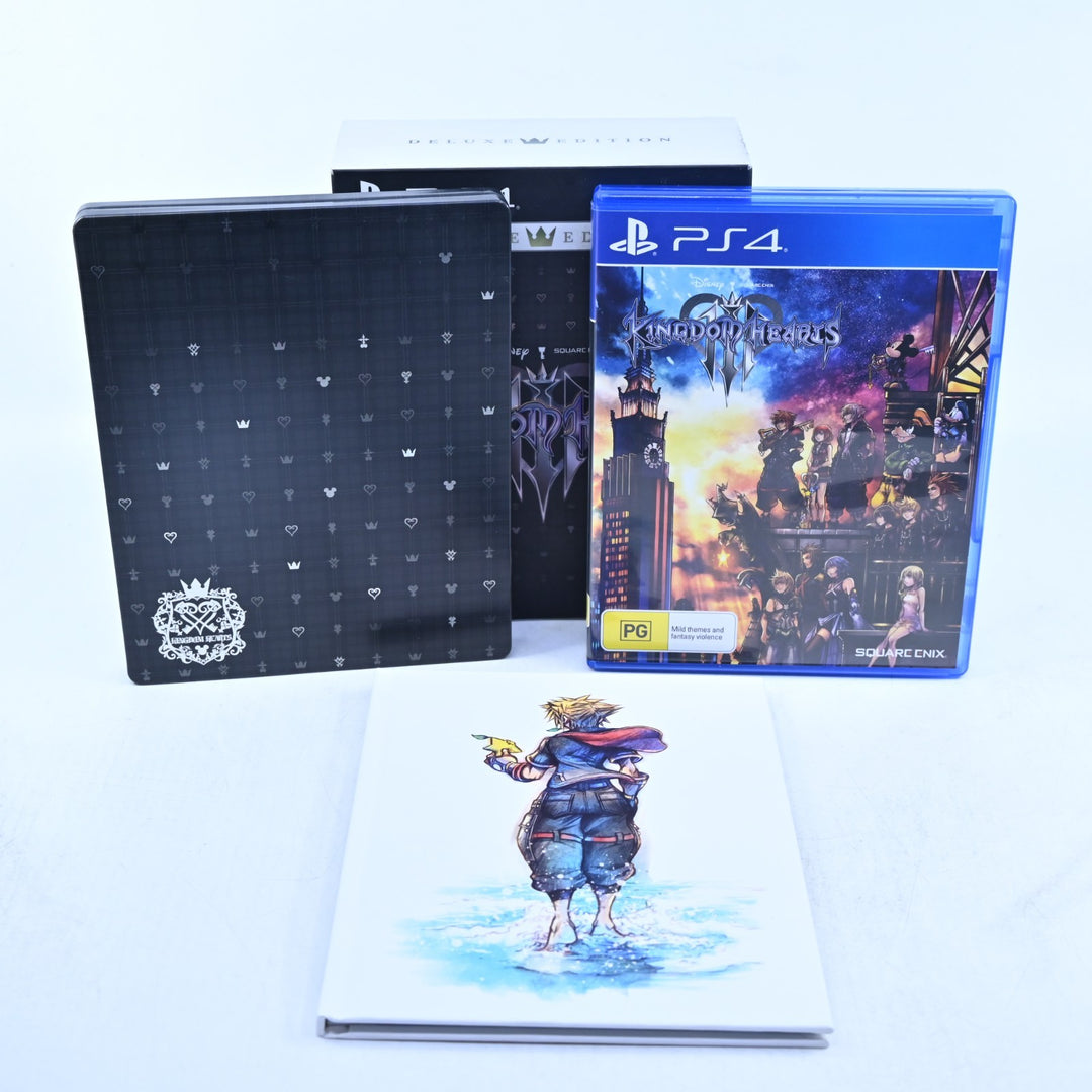 Kingdom Hearts III Deluxe Edition - Sony Playstation 4 / PS4 Game - NO PIN