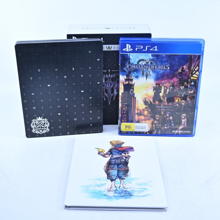 Kingdom Hearts III Deluxe Edition - Sony Playstation 4 / PS4 Game - NO PIN