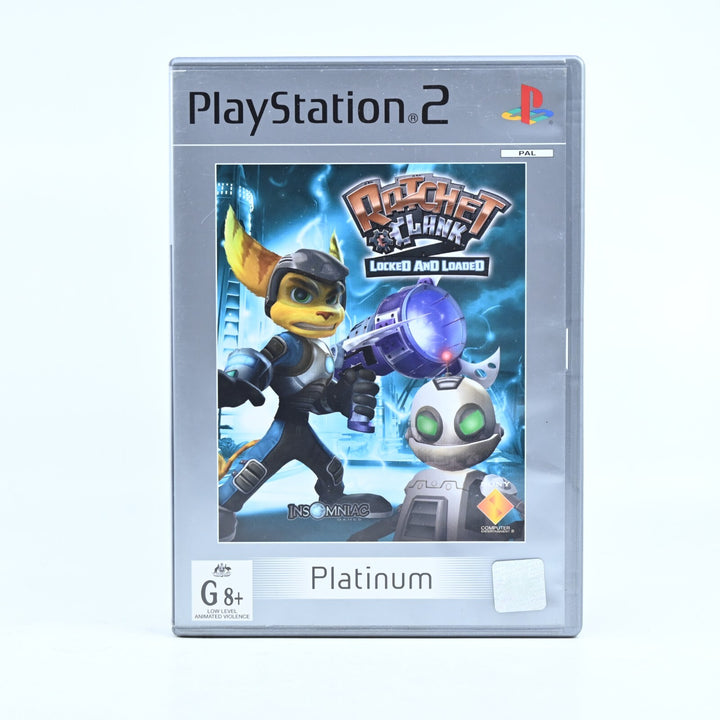 Ratchet & Clank 2: Locked and Loaded - Sony Playstation 2 / PS2 Game - No Manual
