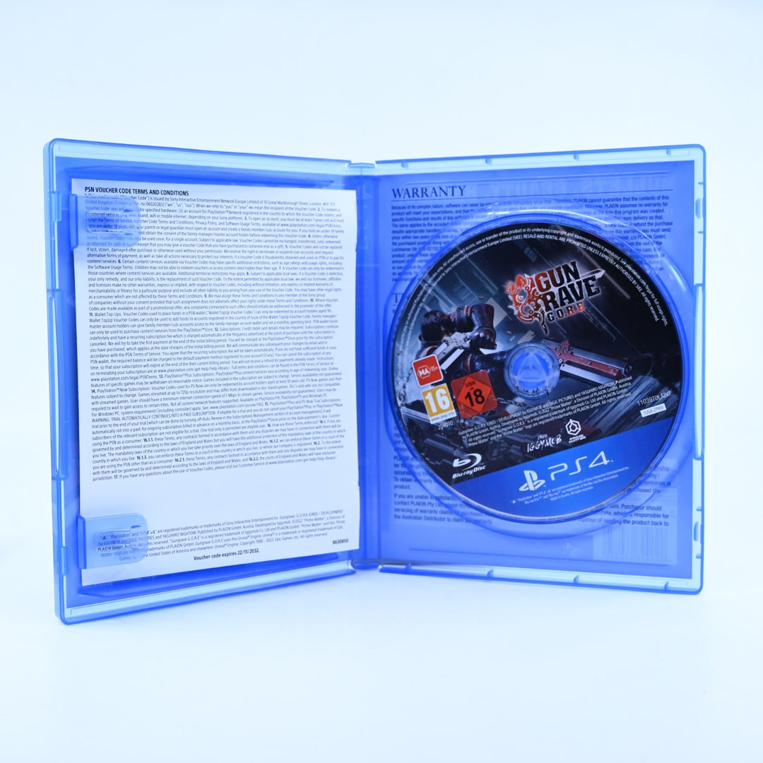 Gungrave G.O.R.E Day One Edition - Sony Playstation 4 / PS4 Game - MINT DISC!