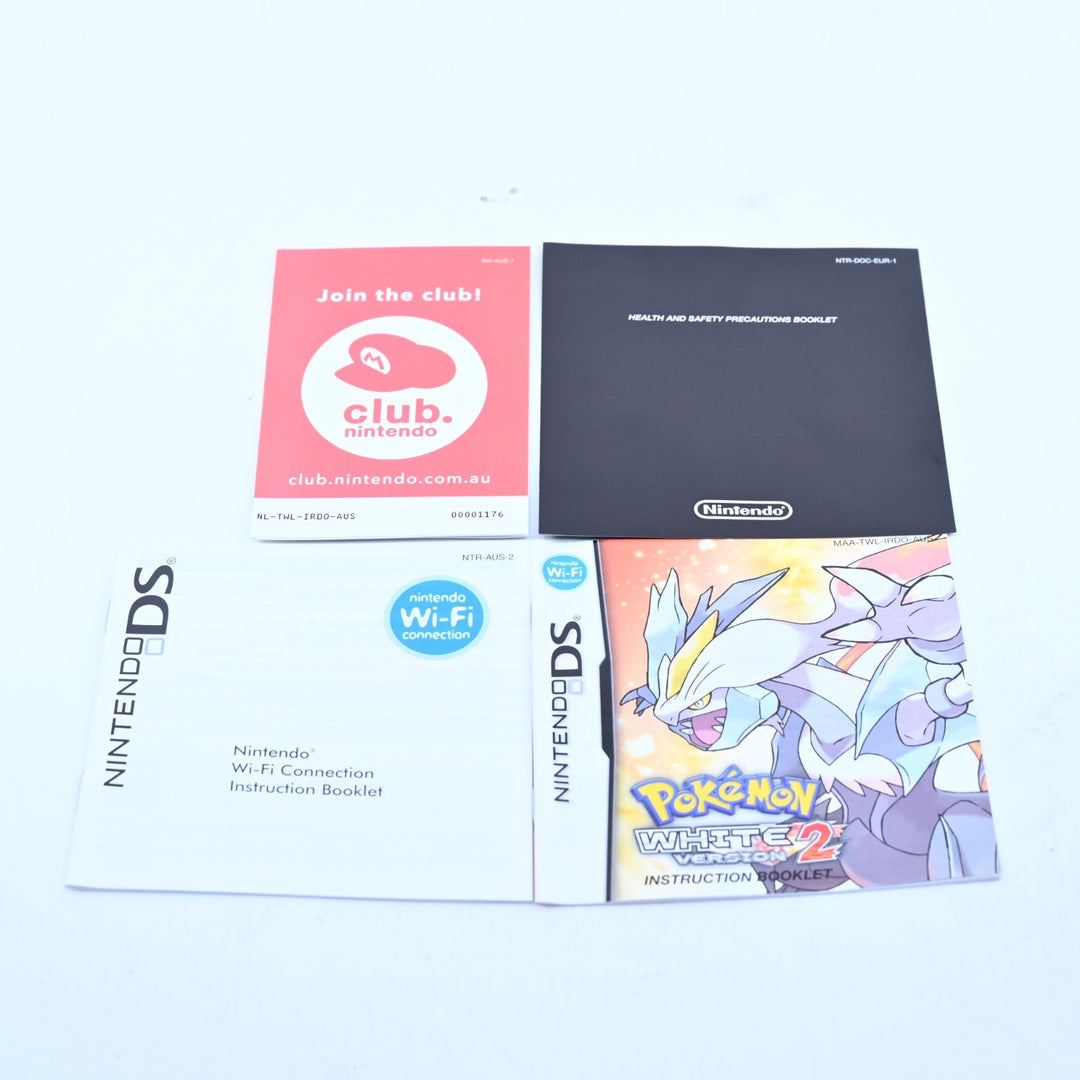 Pokemon White 2 - Nintendo DS Game - AUS PAL + Manual - FREE POST!