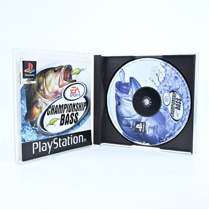 Championship Bass - Sony Playstation 1 / PS1 Game + Manual - PAL - FREE POST!