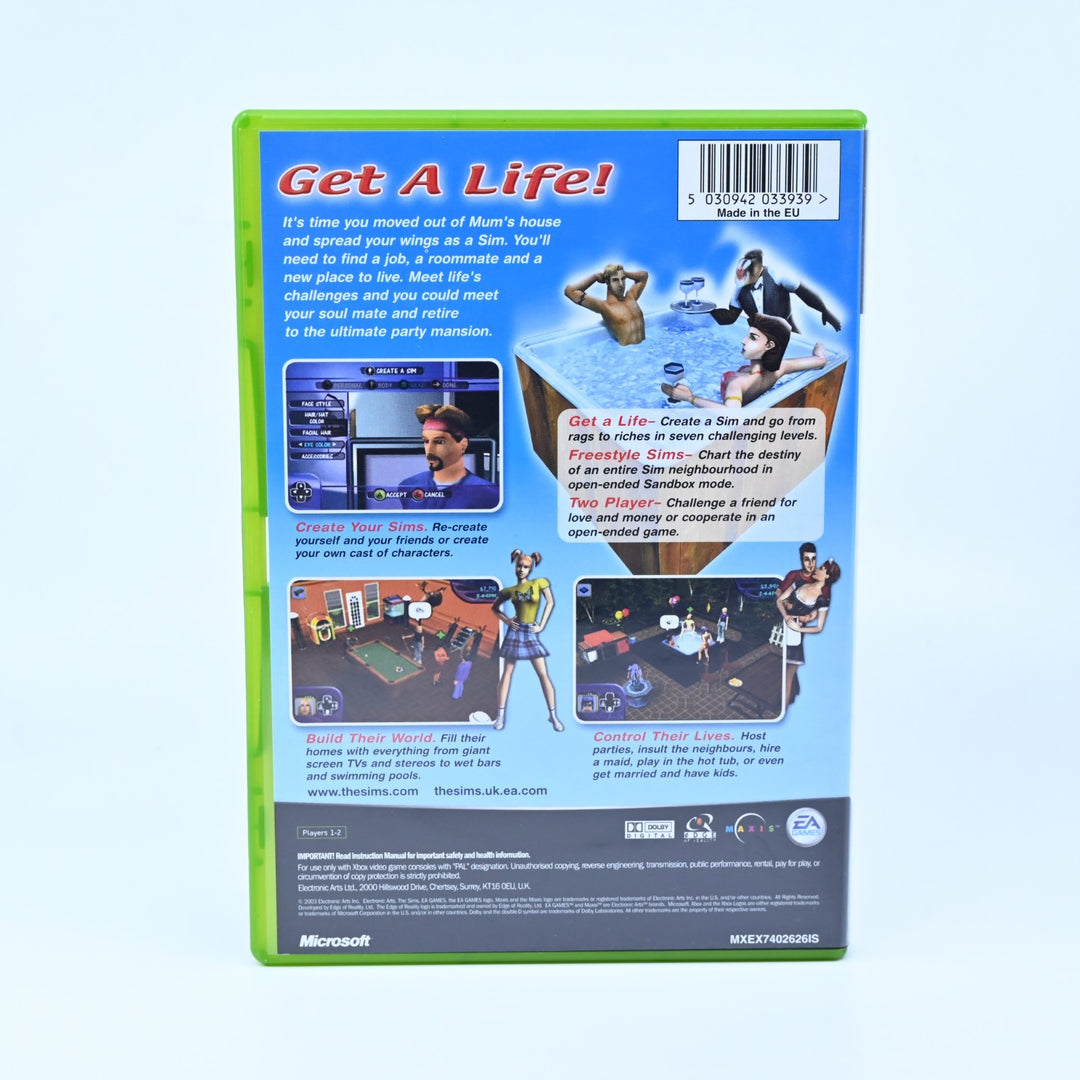 The Sims - Xbox Game - PAL - MINT DISC!