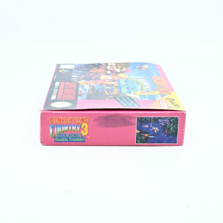 Donkey Kong Country 3 - Super Nintendo / SNES Boxed Game - PAL - NEW BATTERY!