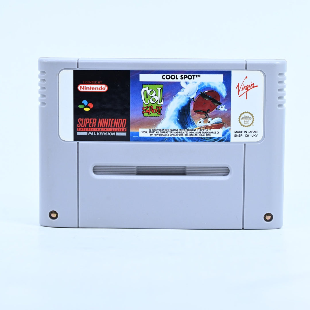 Cool Spot - Super Nintendo / SNES Boxed Game - PAL - FREE POST!