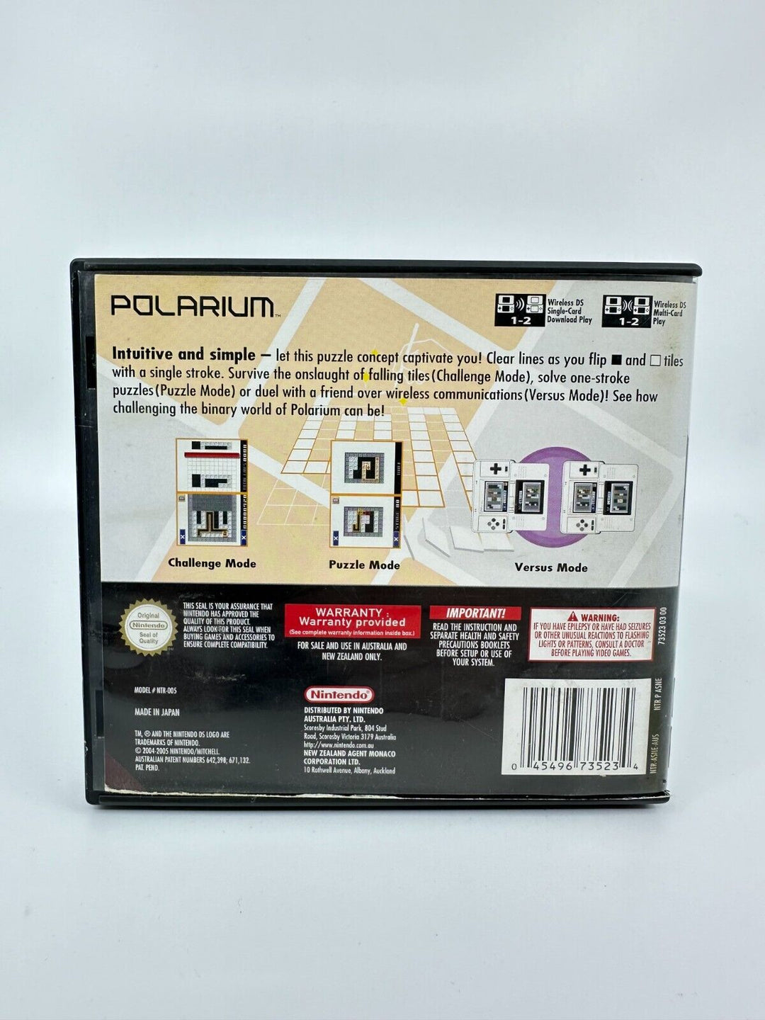 Polarium - Nintendo DS Game - PAL - FREE POST!