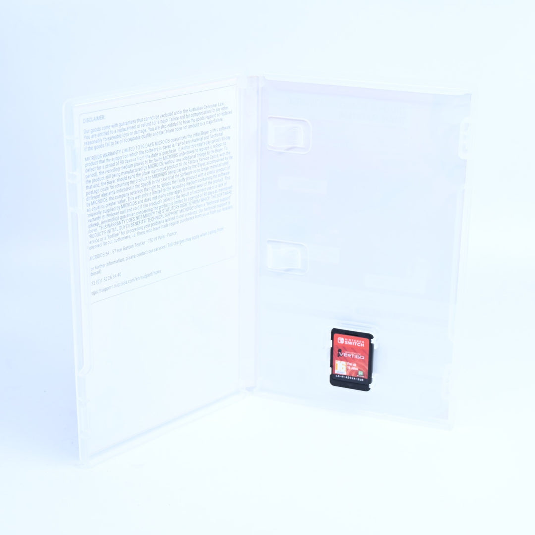 Alfred Hitchcock Vertigo Limited Edtion - Nintendo Switch Game - FREE POST!