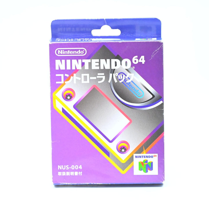 Boxed Controller Pak - N64 / Nintendo 64 Accessory - PAL - FREE POST!