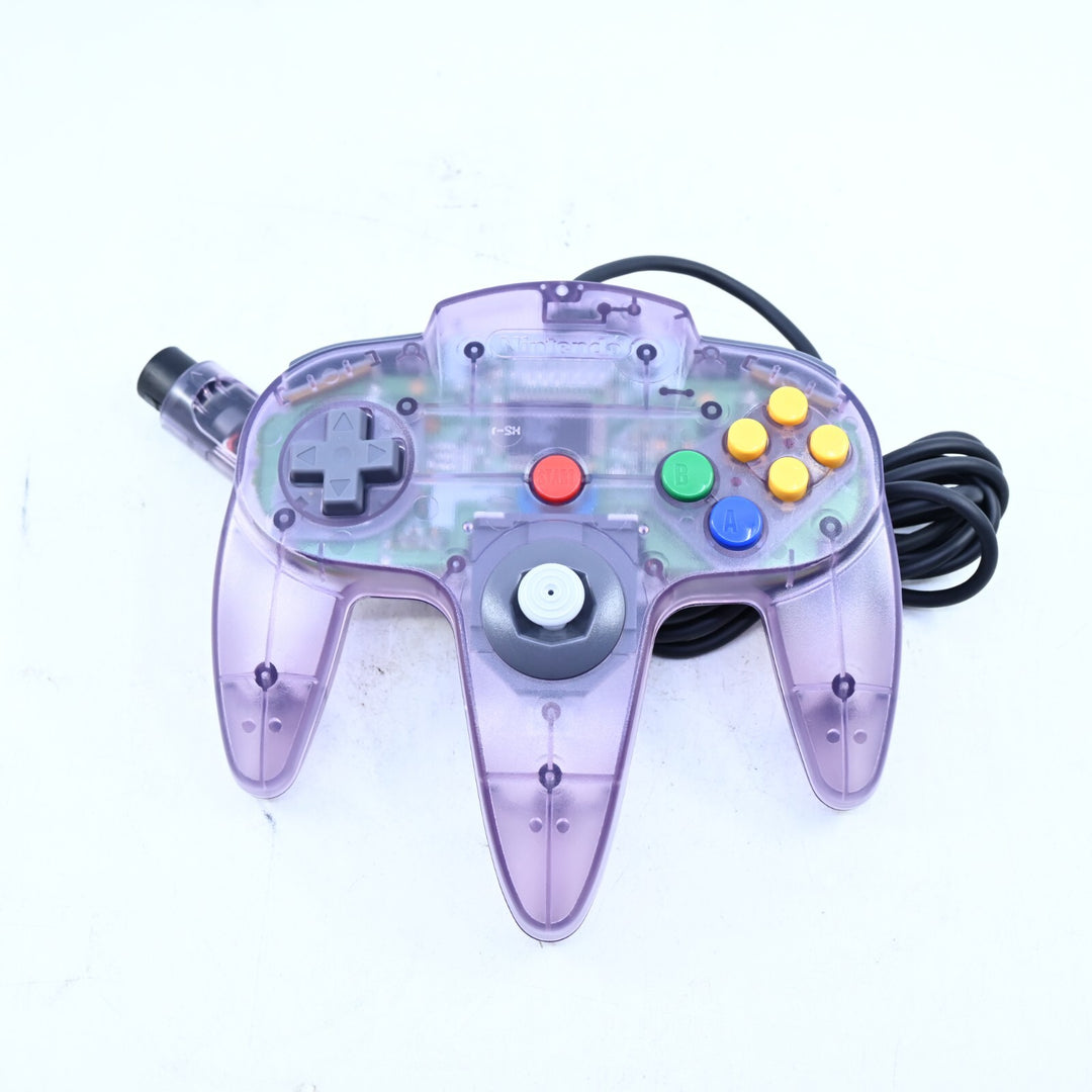 N64 Purple Boxed Controller Japanese - N64 / Nintendo 64 Accessory