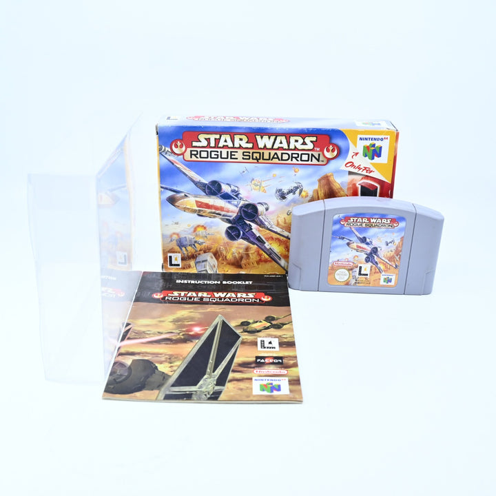 Star Wars Rogue Squadron  - N64 / Nintendo 64 Boxed Game - PAL - FREE POST!