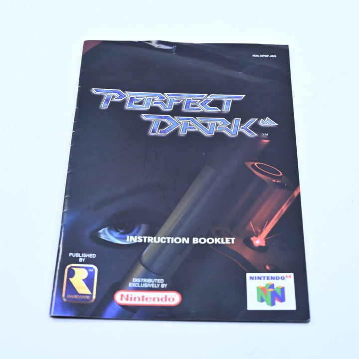Perfect Dark - N64 / Nintendo 64 Boxed Game - PAL - FREE POST!