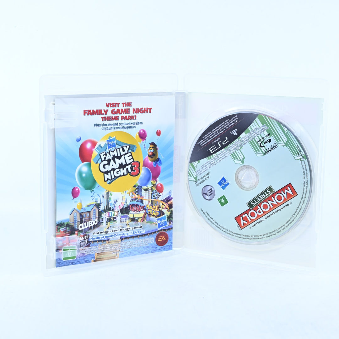 Monopoly Streets - Sony Playstation 3 / PS3 Game + Manual - MINT DISC!