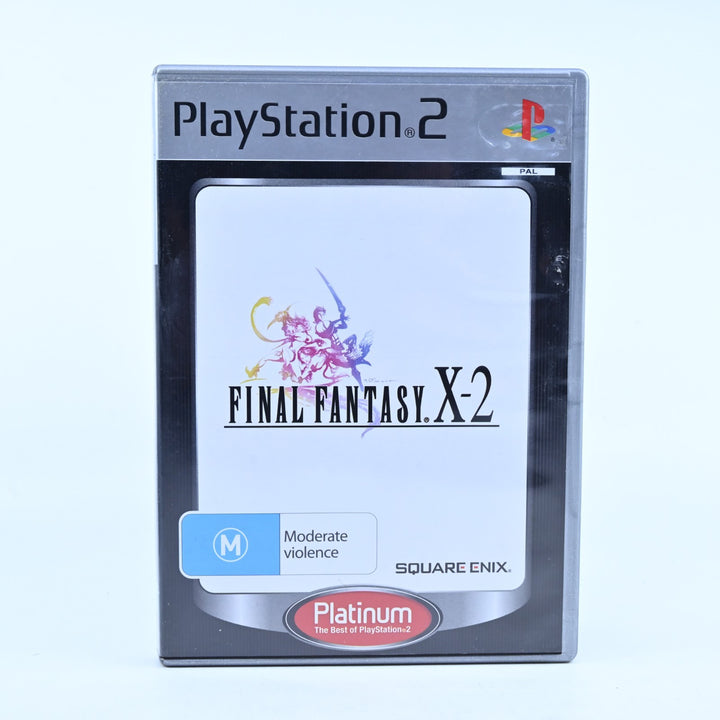 Final Fantasy X-2 - Sony Playstation 2 / PS2 Game + Manual - PAL - MINT DISC!