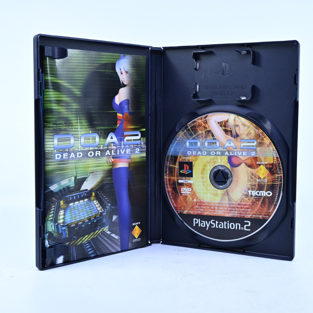Dead Or Alive 2 - Sony Playstation 2 / PS2 Game + Manual - PAL - MINT DISC! DOA2