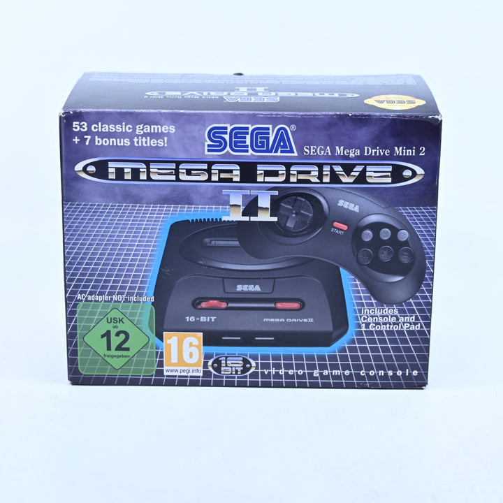 Sega Mega Drive II Mini - Sega Mega Drive Boxed Console - PAL - FREE POST!