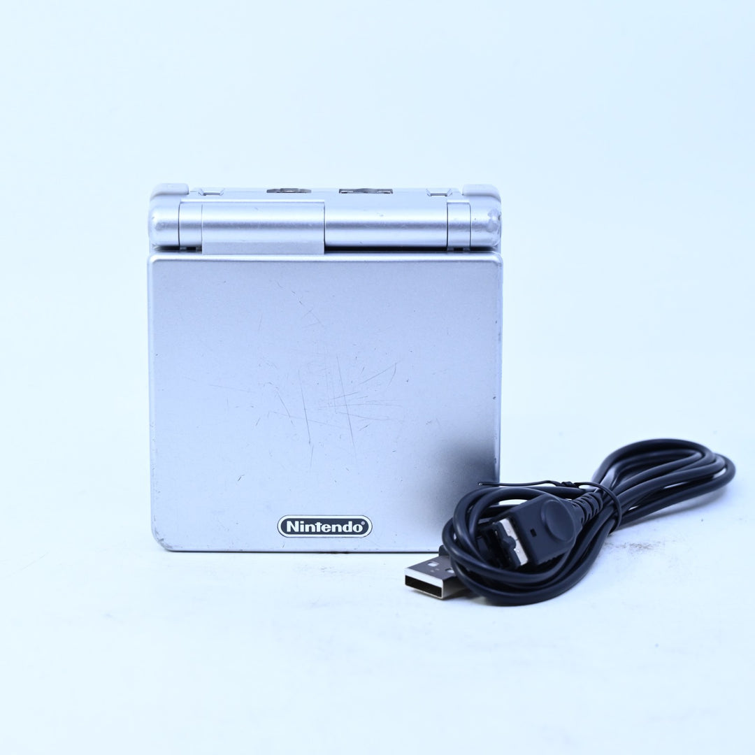 Silver - AGS-001 - Nintendo Gameboy Advance SP / GBA SP Console - FREE POST