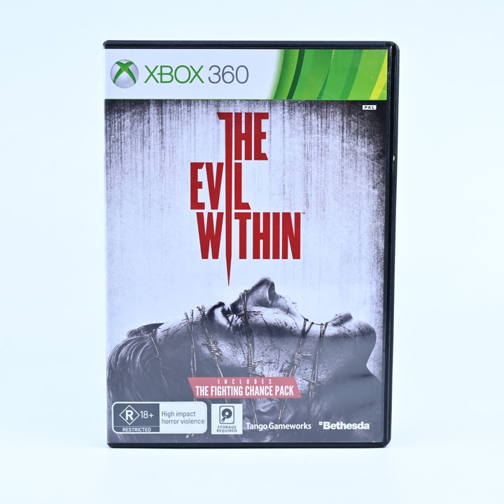 The Evil Within - Xbox 360 Game + Manual - PAL - FREE POST!