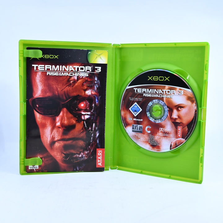 Terminator 3: Rise Of The Machines - Original Xbox Game + Manual - PAL
