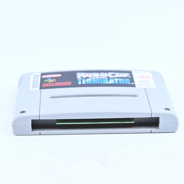 Robocop Versus The Terminator - Super Nintendo / SNES Game - PAL - FREE POST!