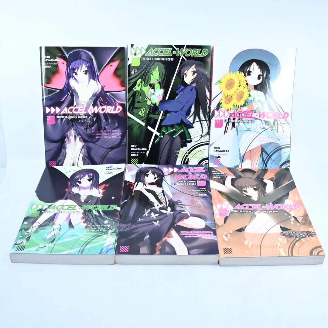 Accel World - Volumes 1-6 - Reki Kawahara - Yen On - Light Novel