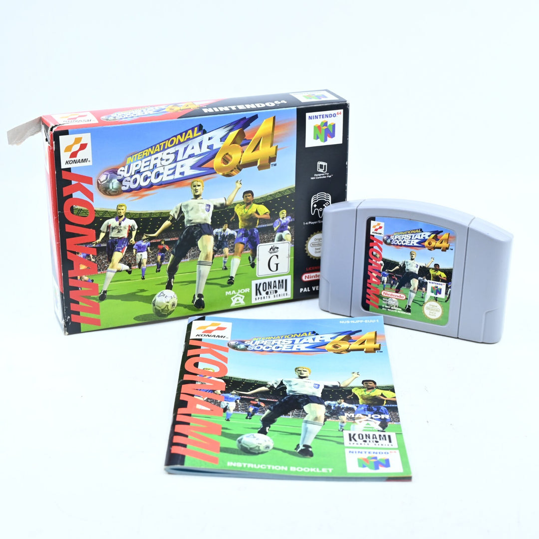 International Superstar Soccer 64 - N64 / Nintendo 64 Boxed Game - PAL