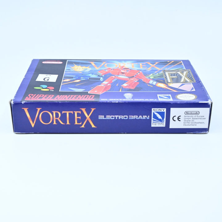 Vortex - Super Nintendo / SNES Boxed Game - PAL - FREE POST!