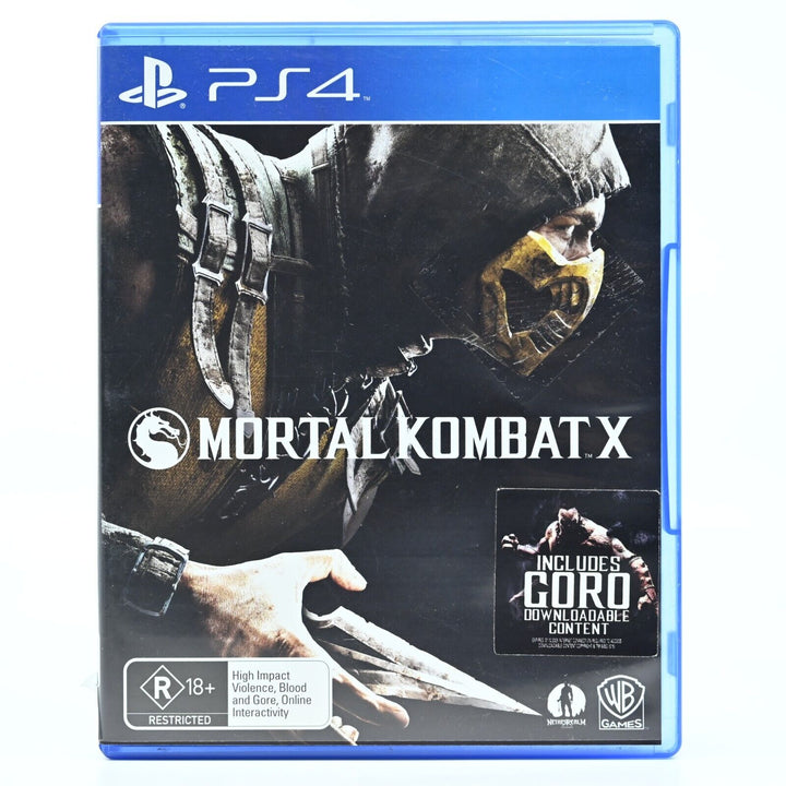 Mortal Kombat X - Sony Playstation 4 / PS4 Game - FREE POST!