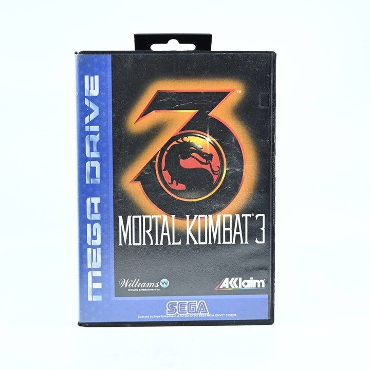 Mortal Kombat 3 + Manual - Sega Mega Drive Game - PAL - FREE POST!