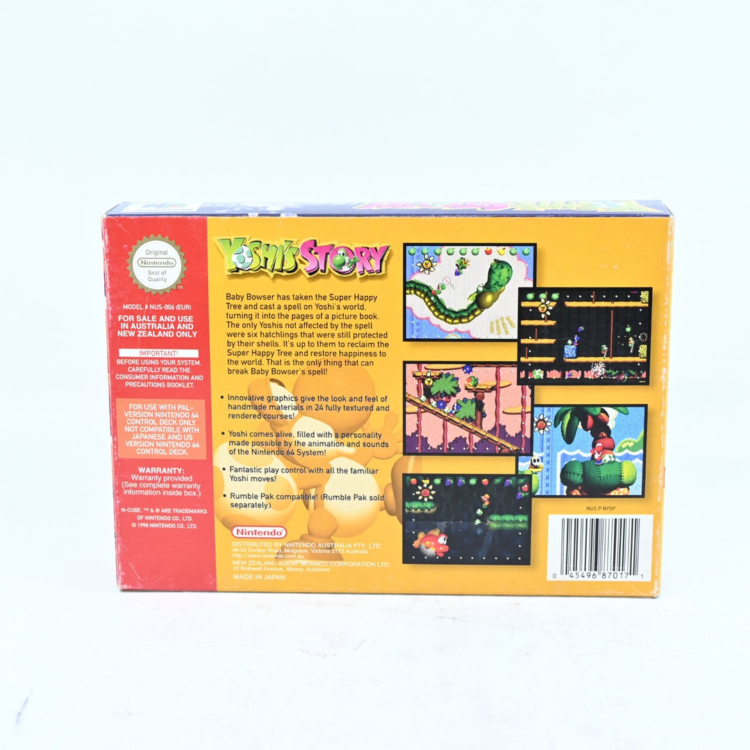Yoshi's Story - N64 / Nintendo 64 Boxed Game - PAL - FREE POST!